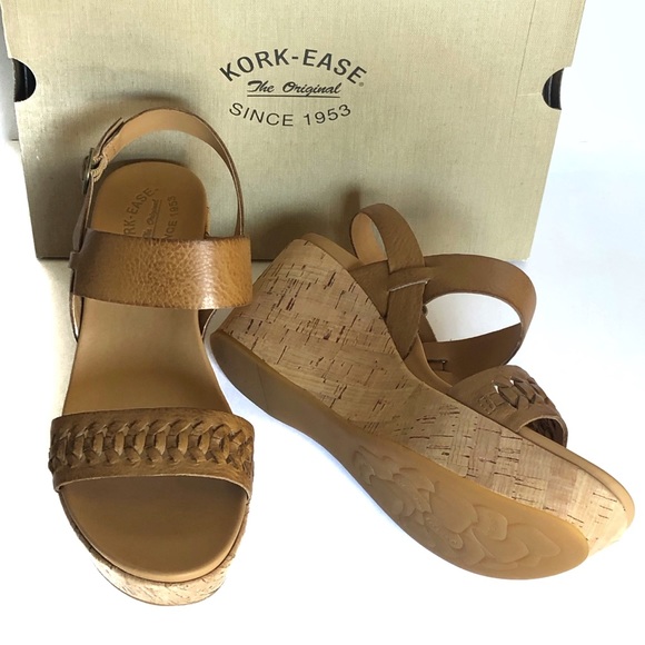 Kork-Ease Austin Braid Wedge Sandal Size 11 - Picture 8 of 8